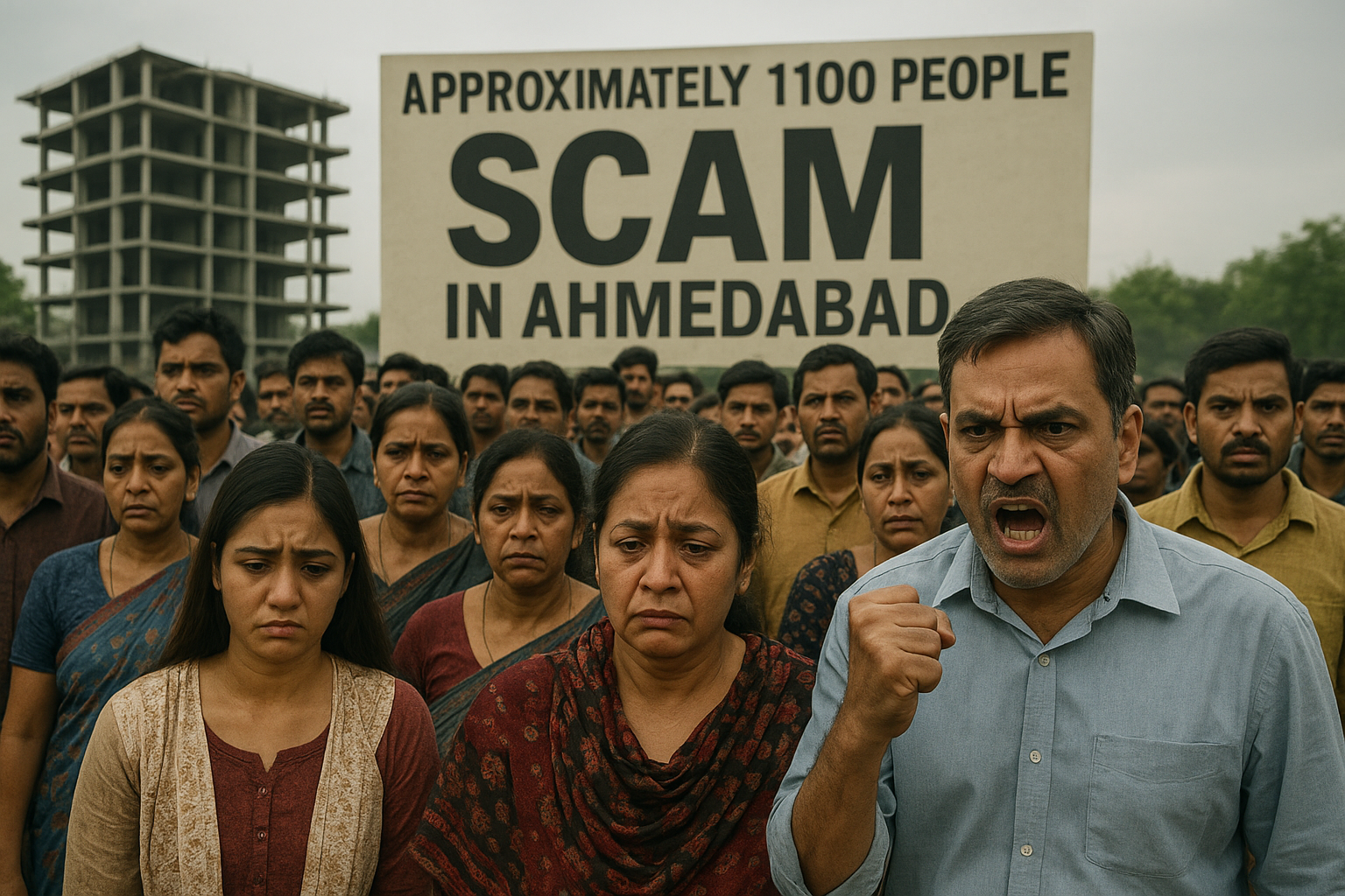 Real Estate Scam in Ahmedabad? 1100 Families Still Waiting for Their Dream Homes