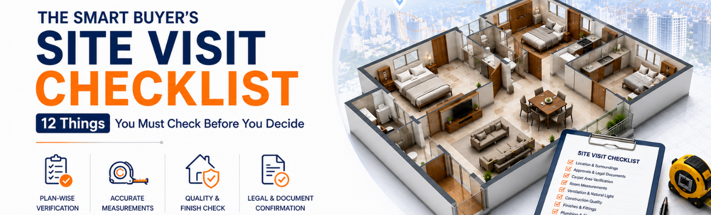 12 Things Most Homebuyers Miss During a Site Visit in Ahmedabad