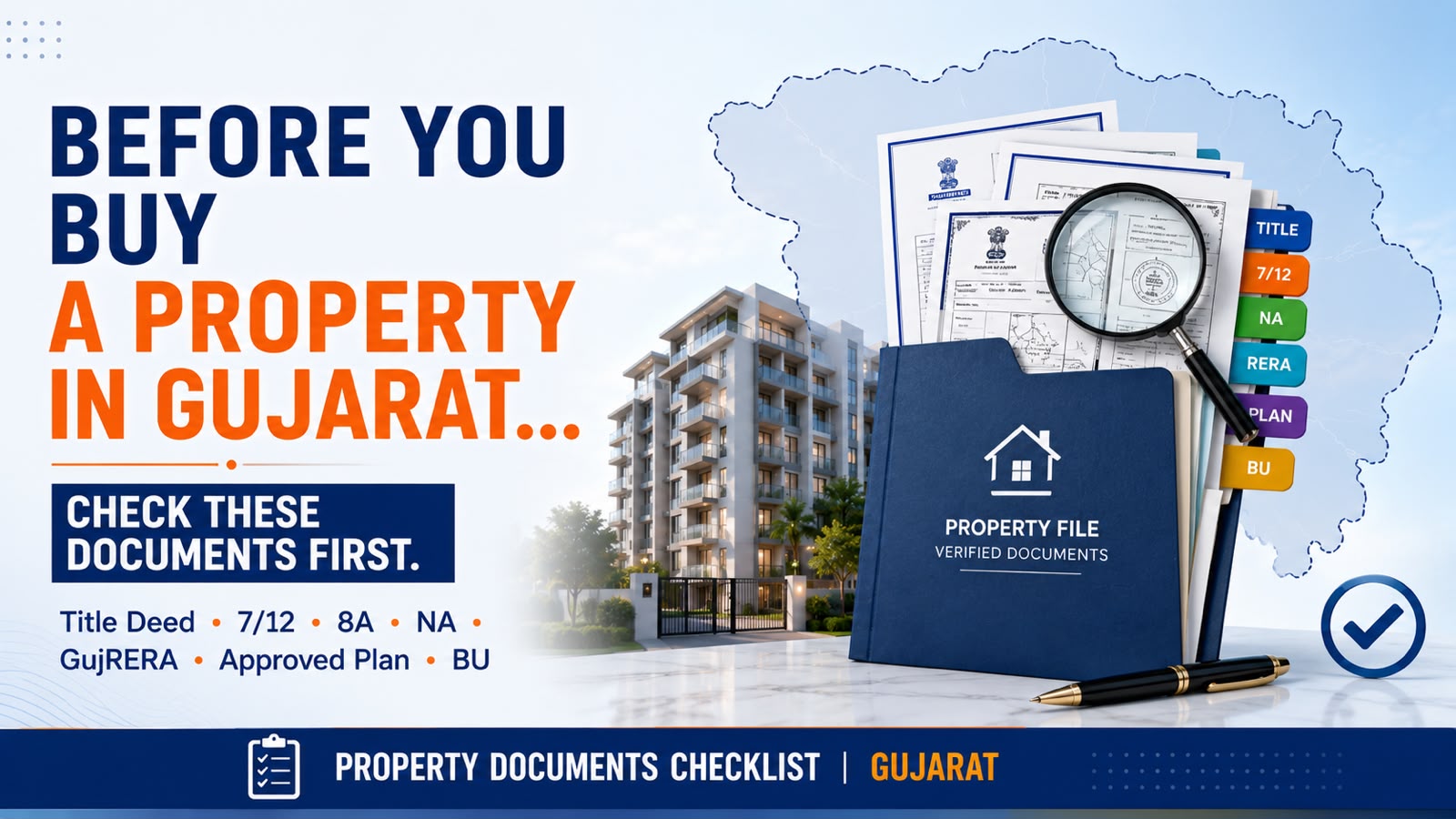 Property Documents Every Gujarat Buyer Must Check Before Buying