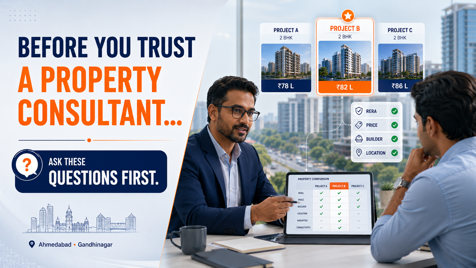 How to Choose the Right Real Estate Consultant in Ahmedabad & Gandhinagar