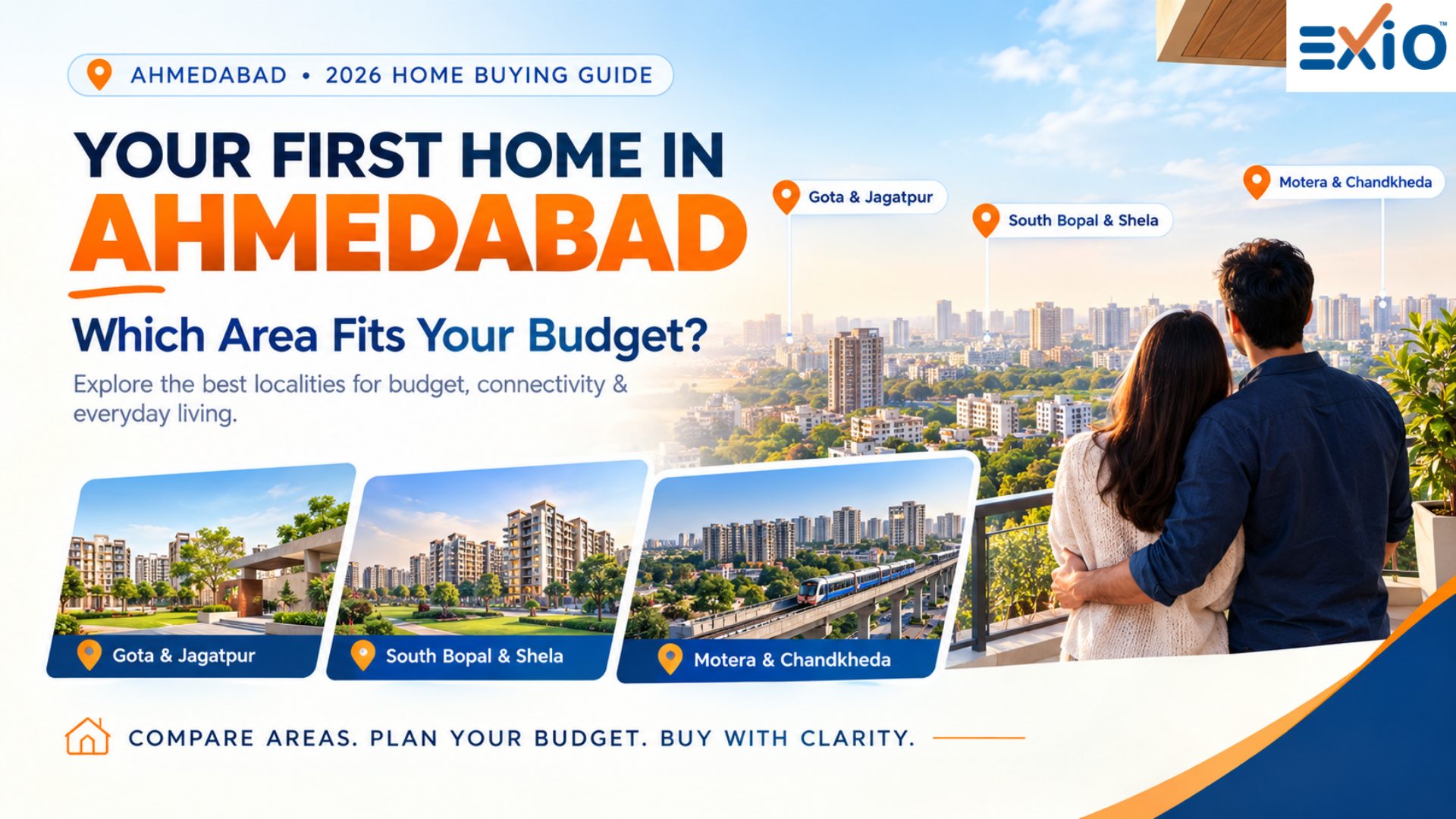Top Areas to Buy a First Home in Ahmedabad (2026 Locality Review)